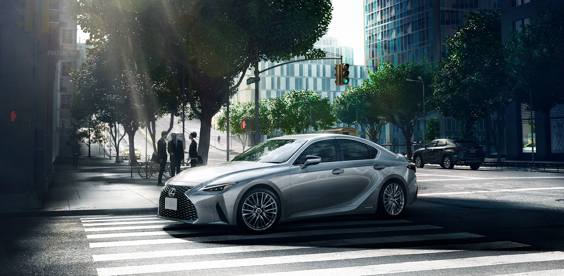 Lexus IS 300h in Titanium Metallic